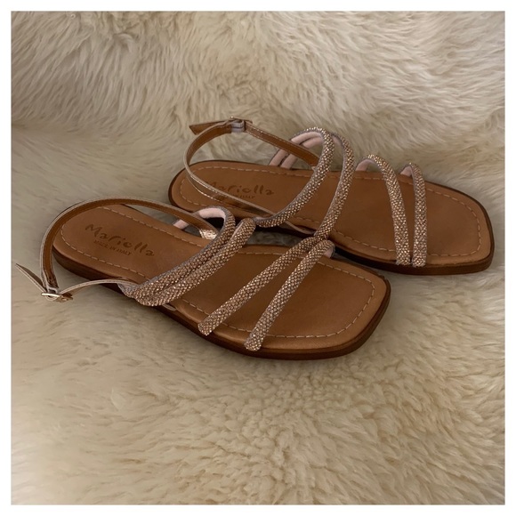 Mariella Shoes Nwt Mariella Strappy Sandals Poshmark